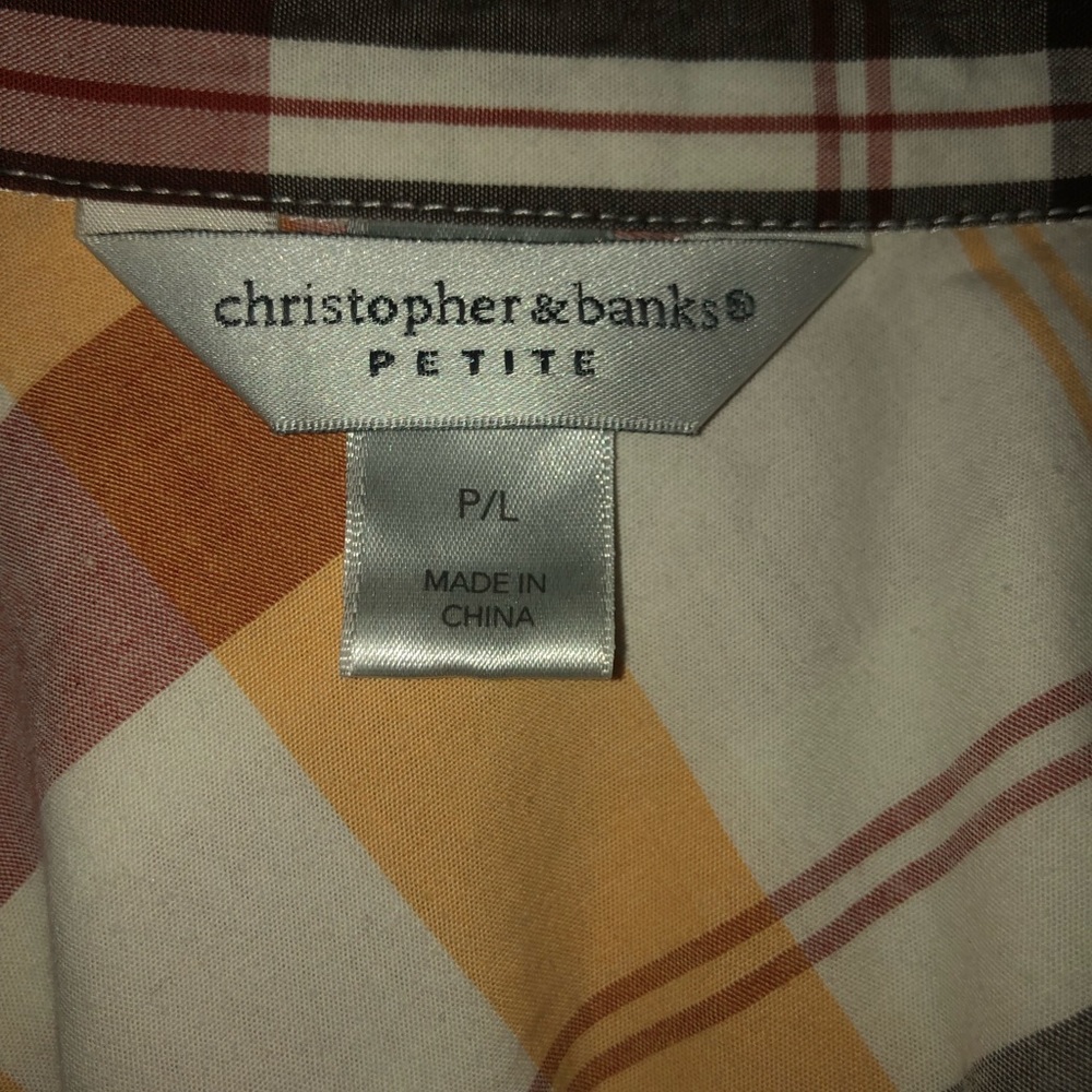 Christopher&Banks button down - Picture 3 of 3